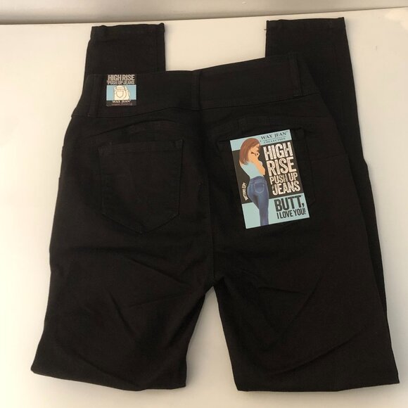 Urban Planet - Black high rise skinny jeans - Size 9 / 29 - Picture 2 of 13